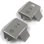 Stainles Steel Front & Rear Differential Protector For Axial SCX6