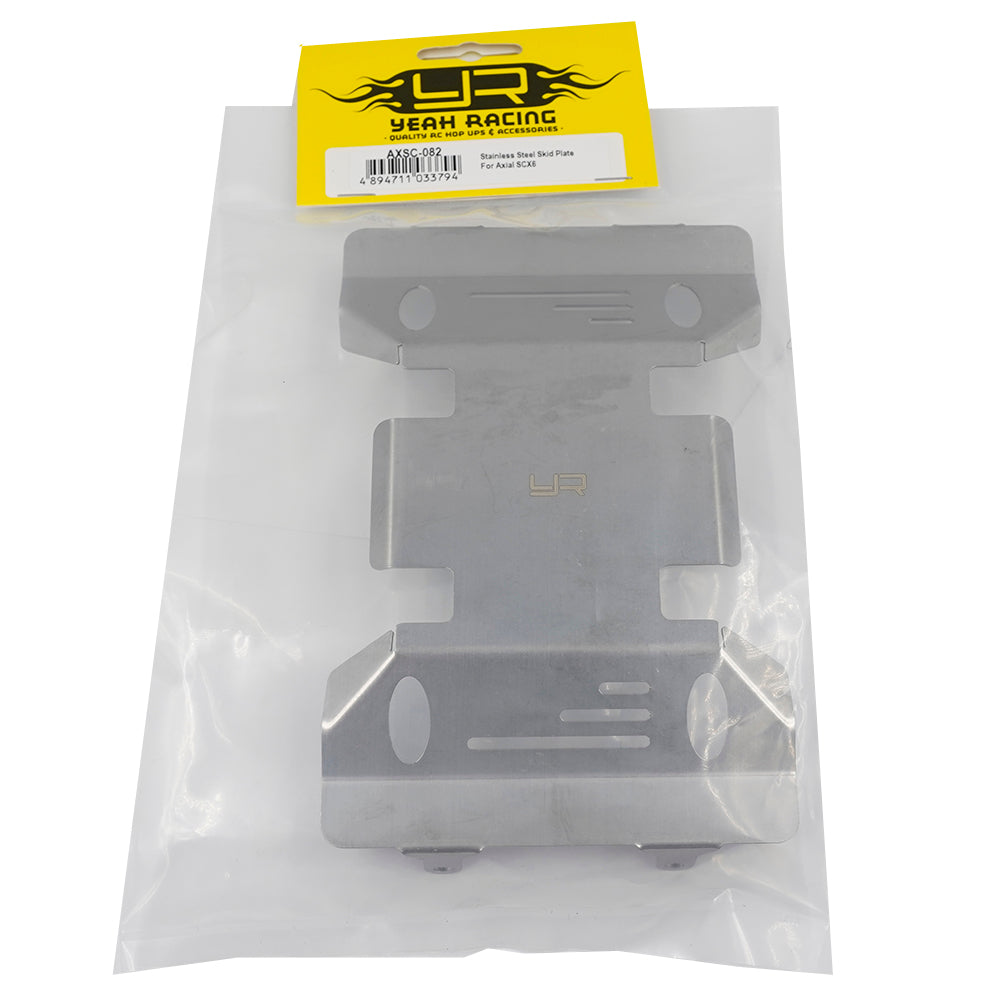 Axial AXI251004 SCX6 Center Transmission Skid Plate – Robuste Schutzplatte Für RC-Crawler