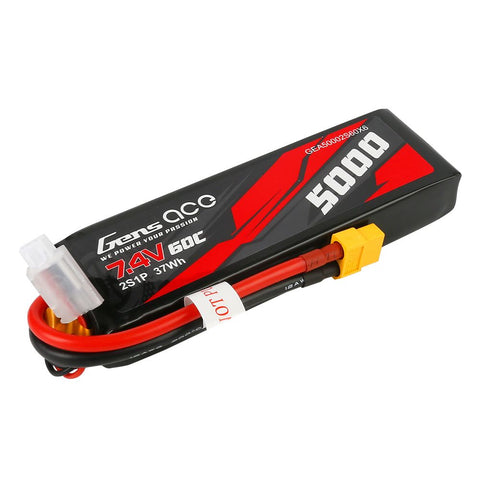 Batterie Lipo 2S 7.4V 60C 5000mAh XT60 (1106)