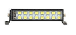 Barre lumineuse à double rangée 1/10 - 16 LED (blanc)