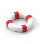 Mini Beach Lifebuoy Decorations for 1/24 (1)