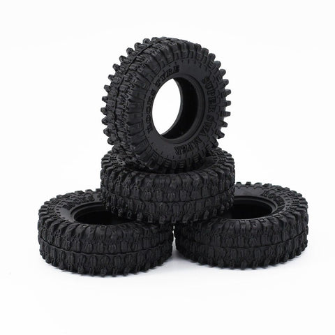 1.0" Style B Tires with Foams (4) 2.05" OD, 0.75"