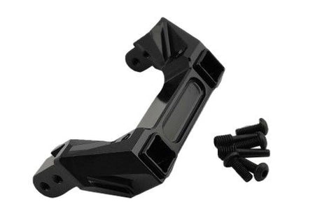 Traxxas TRX-4 Aluminum Rear Bumper Mount - Black