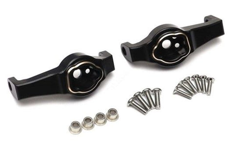 Traxxas TRX-4 Brass Caster Blocks - Black