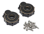 Traxxas TRX-4 Brass Portal Drive Housing-Black (2) 