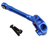 Traxxas Maxx Lien de direction fixe en aluminium avec bras servo 25T (bleu)