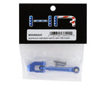 Traxxas Maxx Lien de direction fixe en aluminium avec bras servo 25T (bleu)