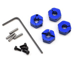 Traxxas Slash 4x4 Aluminum Locking 12mm Wheel Hex Kit (Blue)