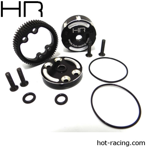 Hot Racing HRASPC3005 - M3 Aluminum Standoff Spacer Set - Hub Hobby