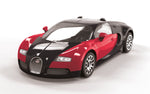 QUICKBUILD Bugatti 16.4 Veyron noir/rouge 