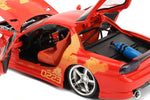 1/24 "Fast & Furious" Orange Julius' Mazda RX-7