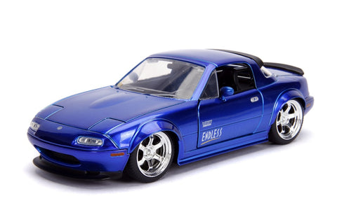 1/24 "JDM Tuners" 1/24 1990 Mazda Miata - Candy Blue