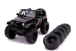 1/24 "Just Trucks" 2007 Jeep Wrangler avec pneus supplémentaires Noir