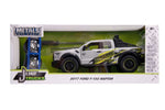 1/24 "Just Trucks" 2017 Ford F-150 Raptor w/ Rack - White