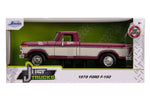 1/24 "Just Trucks" 1979 Ford F-150 Pickup Stock - Burgundy