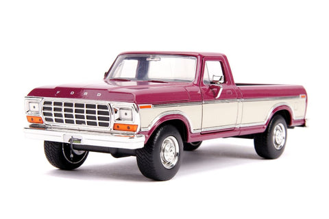 1/24 "Just Trucks" 1979 Ford F-150 Pickup Stock - Burgundy