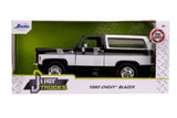 1/24 "Just Trucks" 1980 Chevy K5 Blazer Stock Noir Brillant