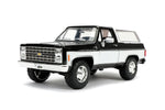 1/24 "Just Trucks" 1980 Chevy K5 Blazer Stock Noir Brillant