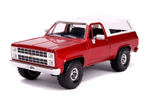 1/24 "Just Trucks" 1980 Chevy K5 Blazer Off Road - Rouge