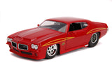 1/24 "BIGTIME Muscle" 1971 Pontiac GTO - Glossy Red