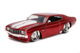 1/24 "BIGTIME Muscle" 1971 Chevy Chevelle SS - Rouge Bonbon