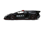 1/24 "Hyper-Spec" Lamborghini Veneno S.W.A.T - Black