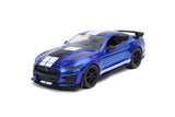 1/24 "BIGTIME Muscle" 2020 Ford Mustang Shelby GT500 - Bleu