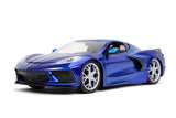 1/24 "BIGTIME Muscle" 2020 Corvette Stingray - Bleu Bonbon