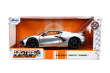 1/24 "BIGTIME Muscle" 2020 Corvette Stingray - Bonbon Argent