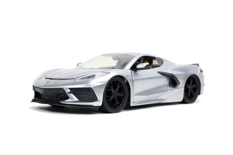 1/24 "BIGTIME Muscle" 2020 Corvette Stingray - Bonbon Argent