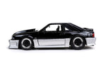 1/24 "BIGTIME Muscle" 1989 Ford Mustang GT - Noir Brillant