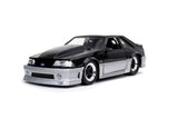 1/24 "BIGTIME Muscle" 1989 Ford Mustang GT - Noir Brillant