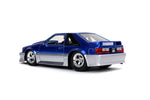 1/24 "BIGTIME Muscle" 1989 Ford Mustang GT - Candy Blue