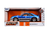 1/24 "BIGTIME Muscle" 1989 Ford Mustang GT - Candy Blue