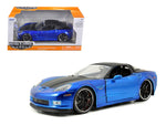 1/24 "BIGTIME Muscle" 2006 Corvette Z06 - Candy Blue