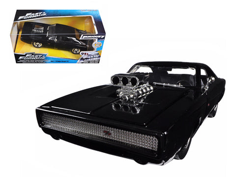 1/24 "Fast & Furious" 1970 Dodge Charger R/T - Glossy Black