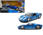 1/24 "Fast & Furious" 2005 Ford GT - Metallic Blue