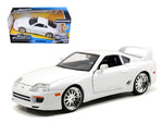 1/24 "Fast &amp; Furious" Toyota Supra 1995 de Brian - Blanc