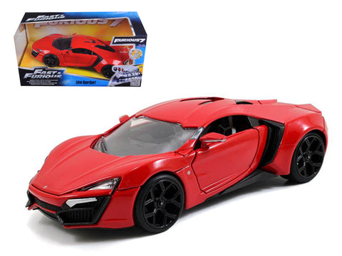 1/24 "Fast & Furious" Lykan Hypersport - Glossy Red