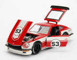 1/24 "JDM Tuners" 1972 Datsun 240Z - Blanc et Rouge