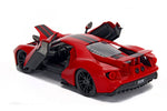 1/24 "BIGTIME Muscle" 2017 Ford GT - Rouge brillant avec noir