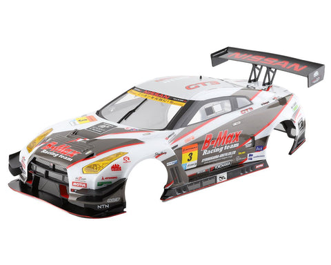 Carrosserie de voiture de tourisme B-MAX NDDP GT-R NISMO GT3 pré-peinte 1/10 (gris/blanc)