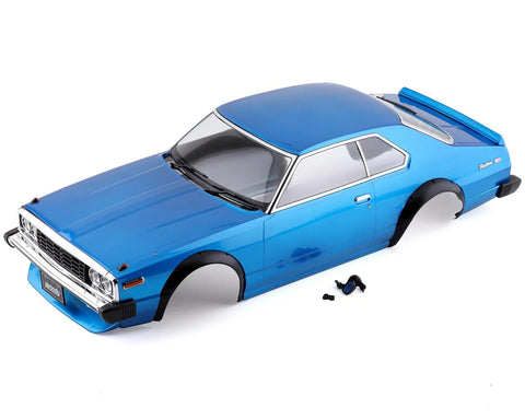 1977 Skyline 2000 GT-ES Carrosserie de voiture de tourisme 1/10 pré-peinte (Bleu)