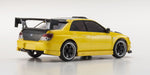 MINI-Z AWD MA-020 Readyset Subaru Impreza with Aero Kit and CFRP Hood Metallic Yellow