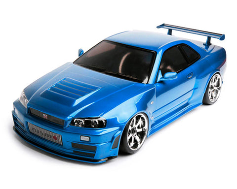 RMX 2.5 1/10 2WD Brushless RTR Drift Car w/Nissan R34 GT-R Body