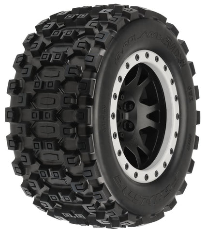 Badlands MX43 X-MAXX MTD Impulse Noir/Gris F/R (2)