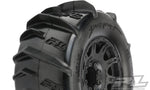 Dumont 3.8" Paddle Tires Mnted Raid Black 17mm Whls (2)
