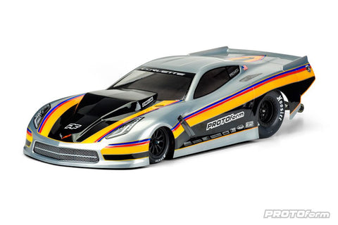 Chevrolet Corvette C7 Pro-Mod Clr Body Slash 2wd Drag