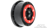 Split Six Rouge/Noir Bd-Loc Whls (2) Slash 2wd Rr/4x4 F/R