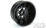 Pomona Drag Spec 2.2"/3.0" Blk Slash 2wd Rr/4x4 F/R